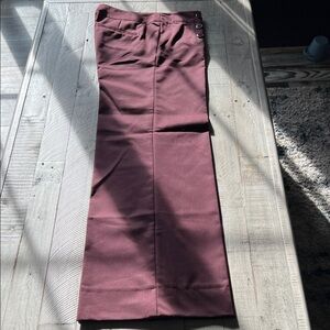 New York & Company Women’s Maroon Dress Pants
